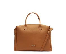 Bolsa Tote Média Arredondada Marrom