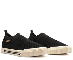 Tênis Slip On Knit Nuvem Alê Preto