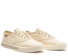 Tênis Slip On Lona Alê Bege