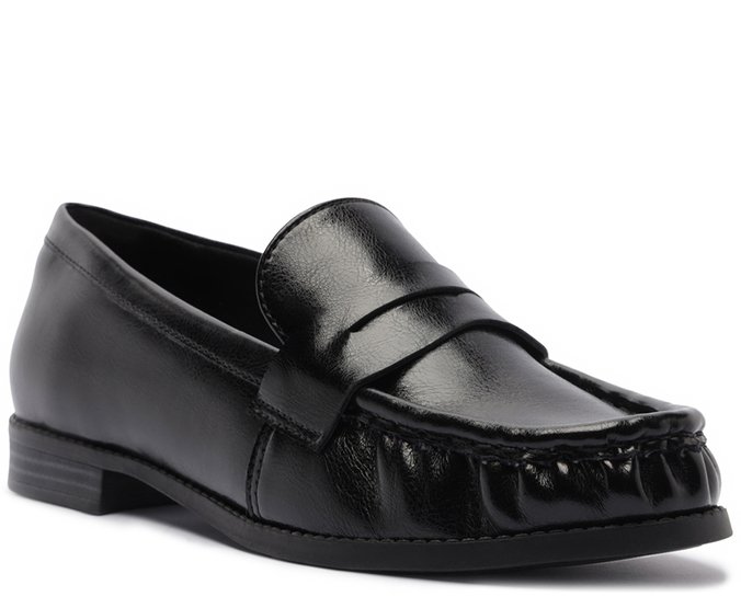Mocassim Box Preto