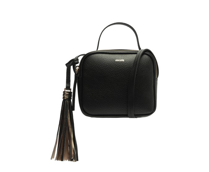 Bolsa Tiracolo Pequena Dalí Preta