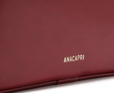 Bolsa Tiracolo Média Madri Verniz Vermelha