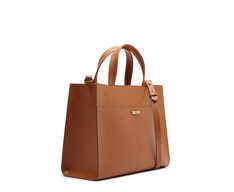 Bolsa Tote Média Work Marrom
