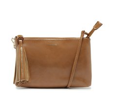 Bolsa Tiracolo Média Tassel Marrom