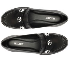 Mocassim Metal Dots Preto