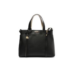 Bolsa Tote Média Bag Charm Preta