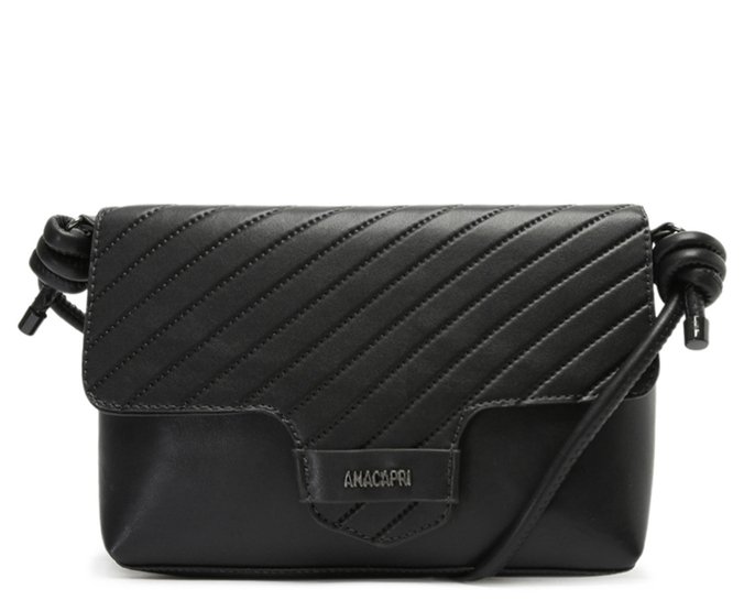 Bolsa Tiracolo Pequena Noir Preta