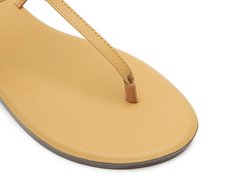 Sandália Slim Monocolor Bege