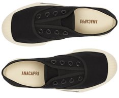 Tênis Slip On Lona Alê Preto