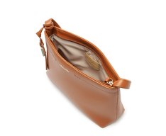 Bolsa Tiracolo Média Cadeado Marrom
