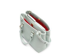 Bolsa Tote Média Divisórias Azul