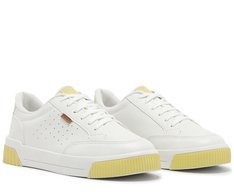 Tênis Sola Vulcanizada Urban Furinhos Branco e Blush