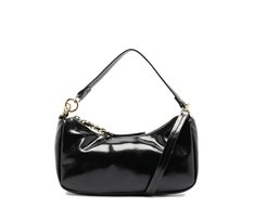 Bolsa Tiracolo Média Pingente Preta