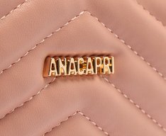 Bolsa Tiracolo Média Matelassê Zig Zag Rosa