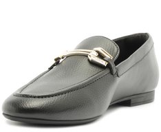 Mocassim Bridão Quadriculado Preto