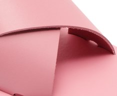 Rasteira Tiras Cruzadas Couro Monocolor Rosa