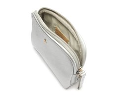 Bolsa Tiracolo Pequena Soft Prata