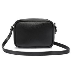 Bolsa Tiracolo Pequena Chaveiro Removível Preta