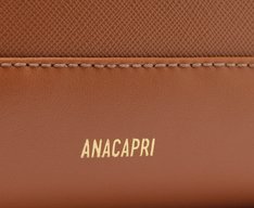 Bolsa Tote Média Lisa Chaveiro Marrom