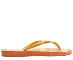 Chinelo de Dedo Ondas Sundown Laranja