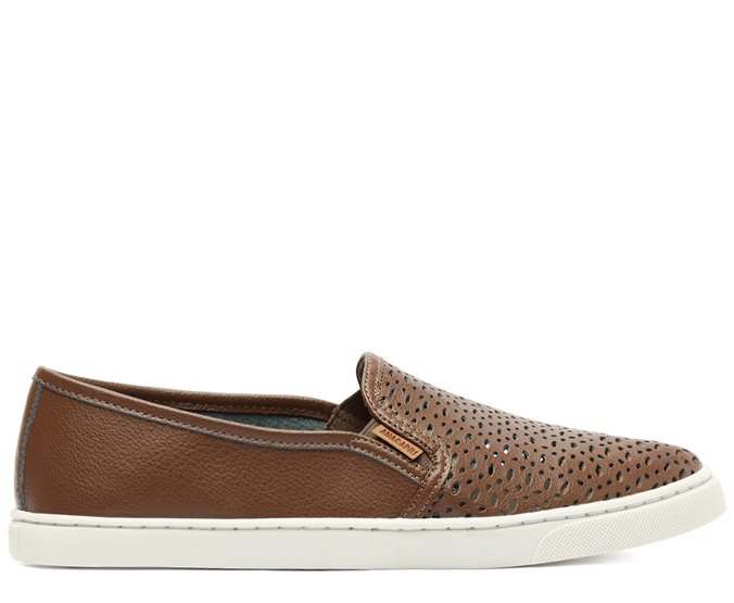 Tênis Slip On Ana Marrom Cinnamon