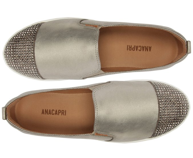 Slip on anacapri prata velho sales