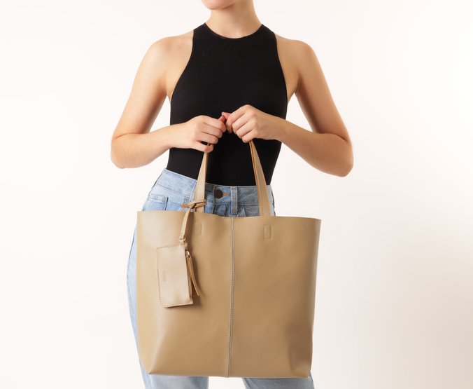 Bolsa Shopping Grande Floater Bege