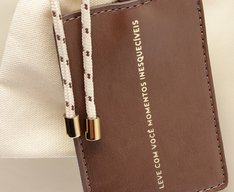 Bolsa Shopping Grande Verniz Porta Cartão Branca