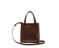 Bolsa Tote Média Madri Chaveiro Marrom