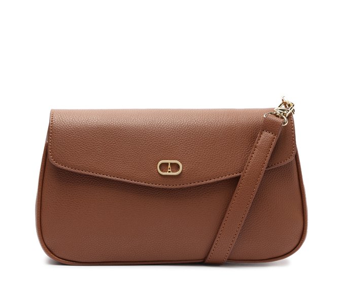 Bolsa Tiracolo Média Charlotte Marrom