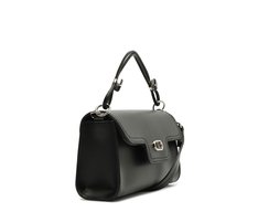 Bolsa Tiracolo Média Pedraria Preta