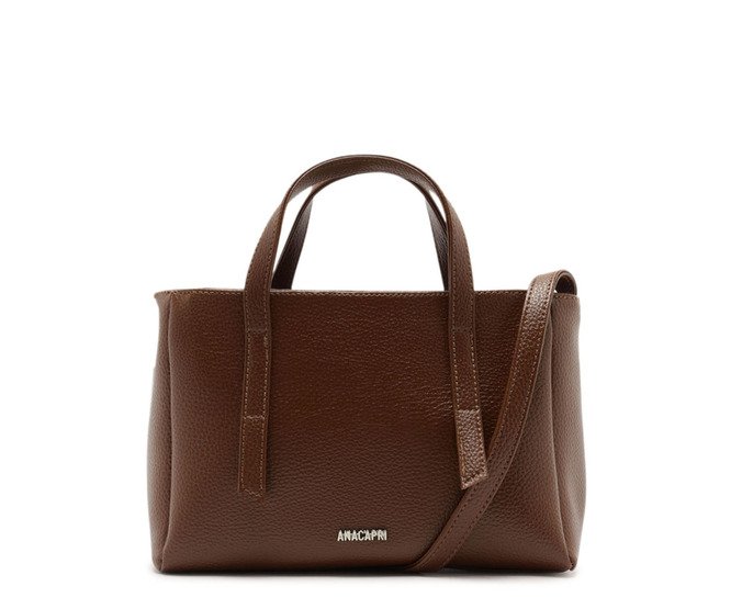 Bolsa Tote Média Office Marrom Cioccolato