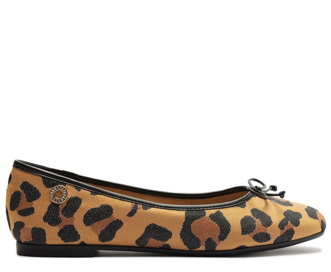 Sapatilha Classic Laço Onça Animal Print