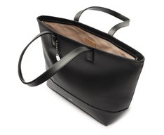 Bolsa Shopping Grande Lisa Chaveiro Preta