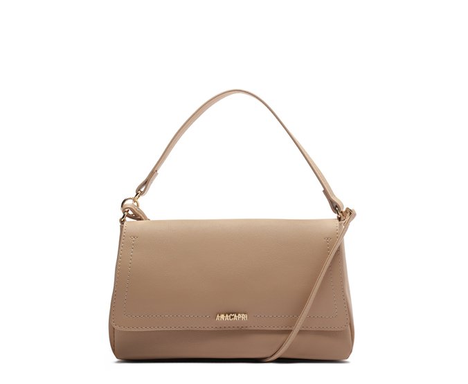 Bolsa Tiracolo Média Firenze Bege