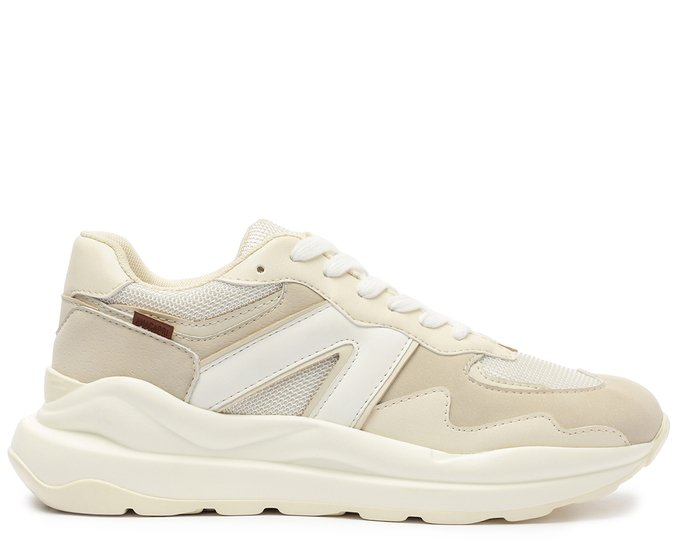 Tênis Sporty Mia Multi Tons Branco