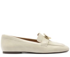 Mocassim Liso Adorno Branco