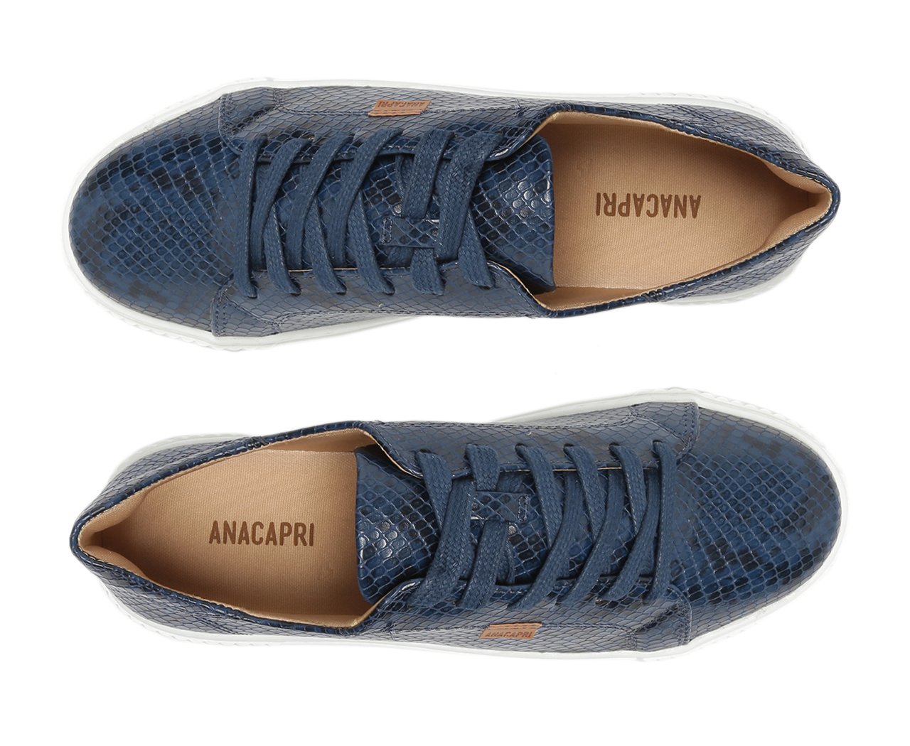 Flatform azul marinho top