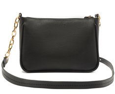 Bolsa Crossbody Pequena Preta Corrente