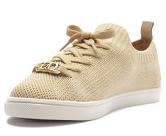 Tênis Knit Minimal Anacapri Bege