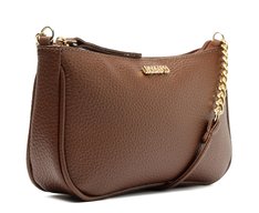 Bolsa Tiracolo Média Snake Marrom