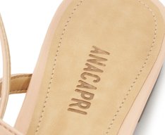 Sapatilha Slingback Bico Fino Duas Tiras Rosa
