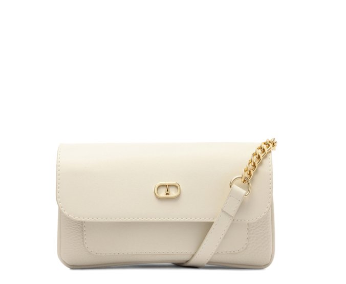 Bolsa Tiracolo Pequena Aurora Branca