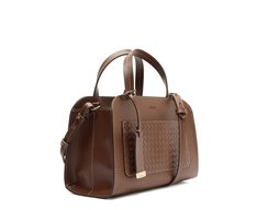 Bolsa Tote Média Tressê Marrom