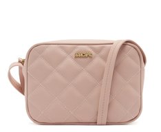 Bolsa Tiracolo Média Metalassê Triangular Bege