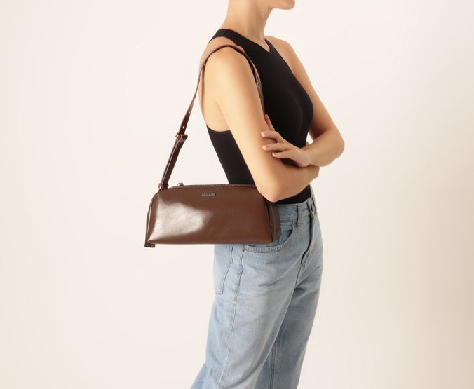 Bolsa Tiracolo Média Everday Marrom