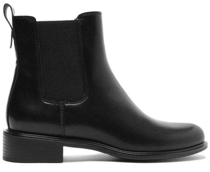 Bota Cano Curto Chelsea Preta