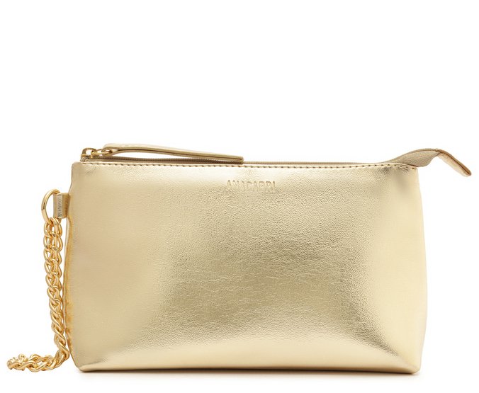 Necessaire Chaveiro Corrente Dourada