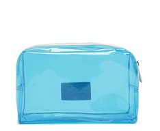 Necessaire Média Translúcida Sundown Azul