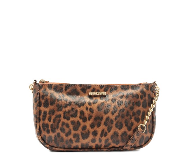 Bolsa Tiracolo Pequena Mix Animal Print
